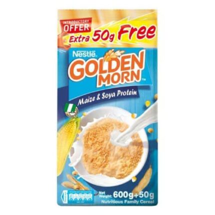 BA-PHC- NESTLE GOLDEN MORN- MAIZE & SOYA- 600g+50g EXTRA