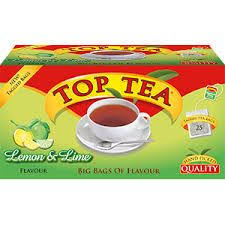 BA-PHC- TOP TEA - LEMON AND LIME -25 BAGS