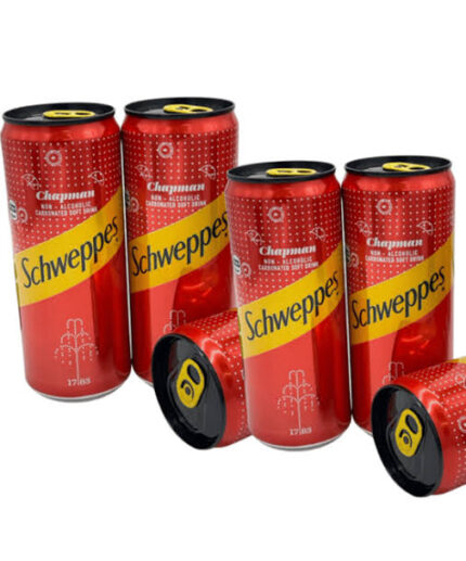 BA-PHC- SCHWEPPES CHAPMAN PACK OF 12 - SOFT DRINKS