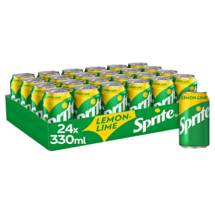 BA-PHC- SPRITE CAN 330ML X 24 LEMON AND LIME - SOFT DRINK