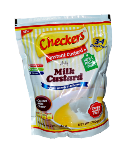 BA-PHC- CHECKERS CUSTARD -3-1 MILK CUSTARD - REFILL PACK -700g