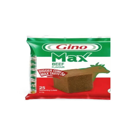 BA-PHC- GINO MAX BEEF  FLAVOUR SEASONING 25 CUBES- 5G