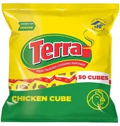 BA-PHC- TERRA CHICKEN SEASONING 50 CUBES- 100G