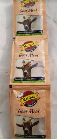 BA-PHC- MR CHEF GOAT MEAT SEASONING POWDER ONE ROLL- 80G