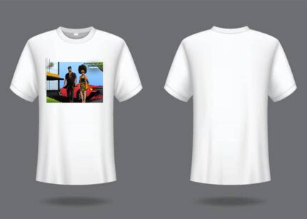 OM-PHC- IKWERRE NINJA WHITE SHORTS SLEEVE T-SHIRT(FRONT) POLO TSHIRT- T SHIRTS