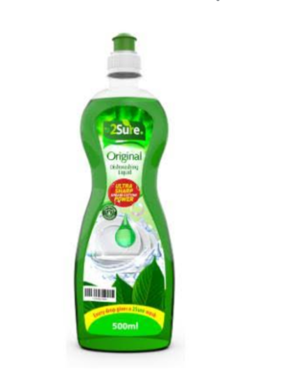 BA-PHC- 2SURE ORIGINAL DISHWASHING LIQUID- 500ml