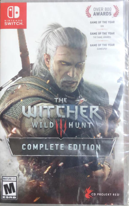 GVH-PHC- THE WITCHER- WILD HUNT COMPLETE EDITION- CD VIDEO GAME